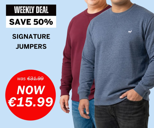 Signature Jumper now €15.99
